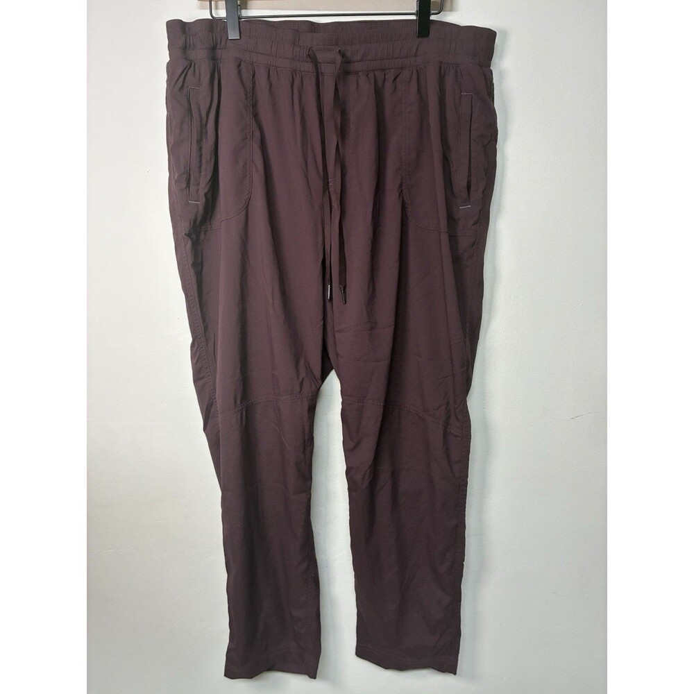 LL Bean 1X Purple Nylon Cargo Outdoor Hiking Pants
